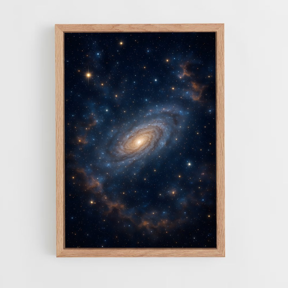 Poster Galaxie Éternelle (vue 4)